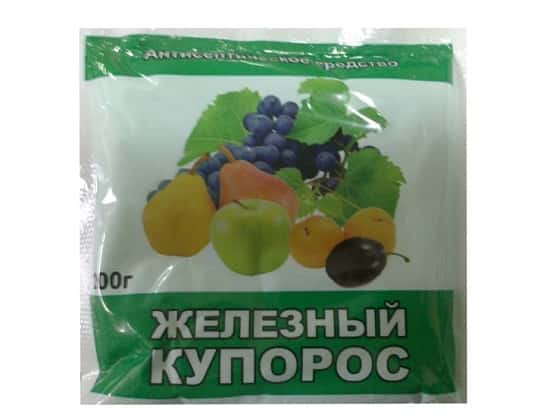 обработка железным купоросом