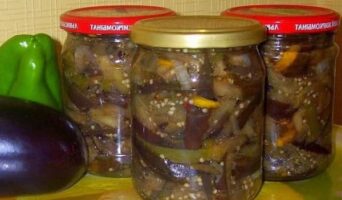 Вкусный салат из баклажанов по-корейски на зиму