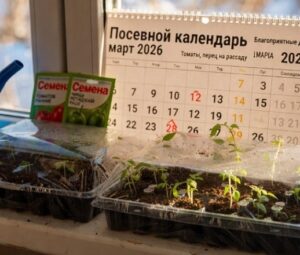 Посевной календарь на март 2026 садовода и огородника