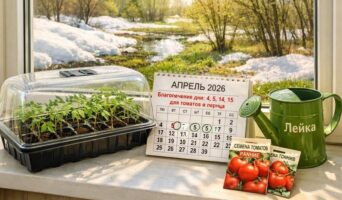 Посевной календарь на апрель 2026 для садовода и огородника: ключ к успешному урожаю