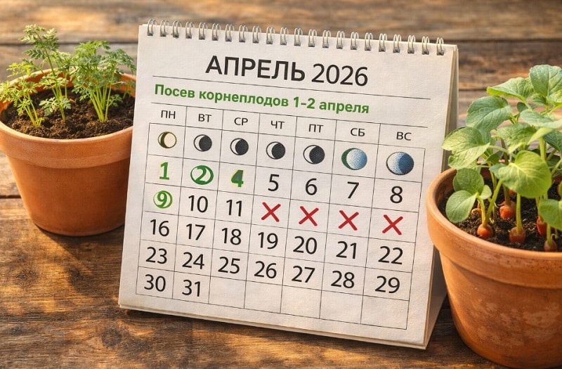 Посевной календарь на апрель 2026 для садовода и огородника: ключ к успешному урожаю