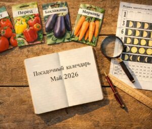 Посевной календарь на май 2026 года садовода и огородника