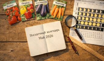 Посевной календарь на май 2026 года садовода и огородника