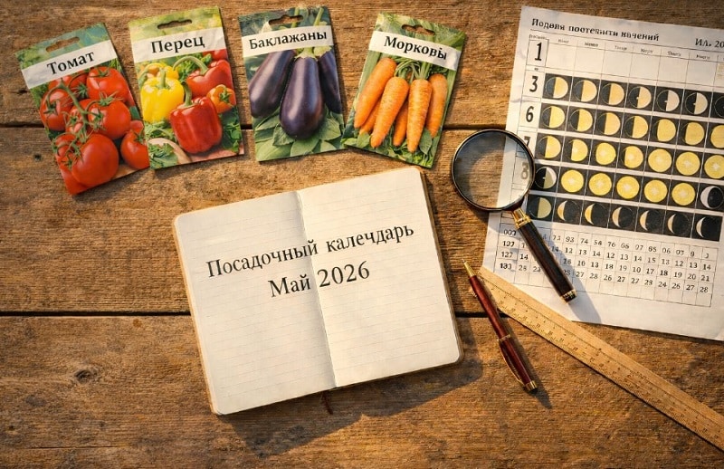 Посевной календарь на май 2026 года садовода и огородника