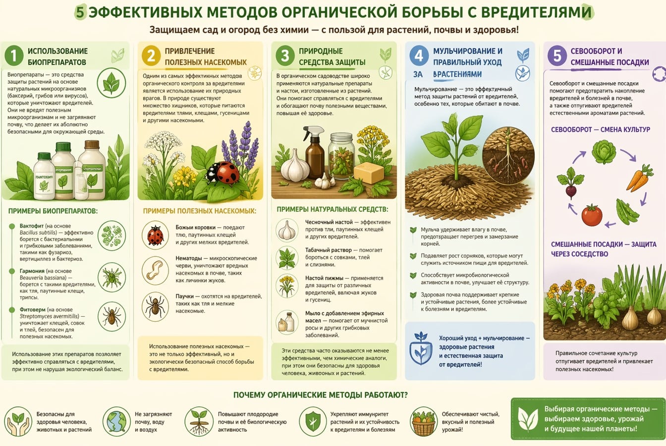 5 мифов об органическом садоводстве, которые нужно развеять