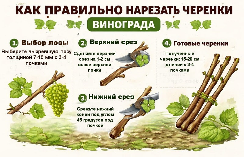 Укоренение винограда