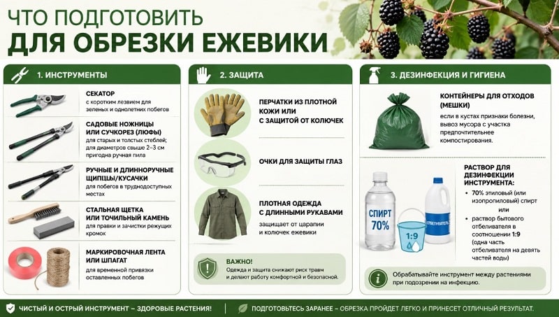 Как обрезать ежевику весной: подробная схема и инструкции для начинающих