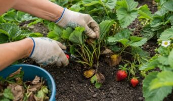 Уход за клубникой в июле: как восстановить кусты и заложить урожай будущего года